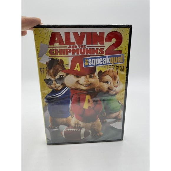 ALVIN AND THE CHIPMUNKS 2 - The Squeakquel - (DVD) - NEW - Picture 1 of 2